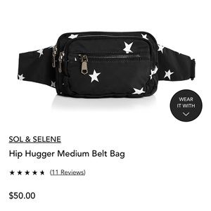 Celestial medium belt bag